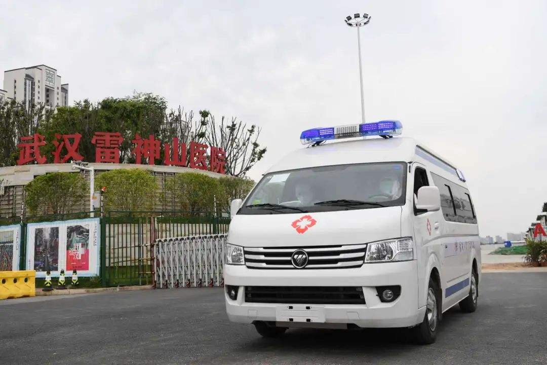 共克時艱，上上第三批電纜已抵達武漢雷神山醫院