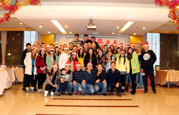 上上電纜圣誕聯歡活動別開生面，大受青年員工好評
