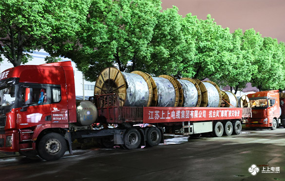 風雨同舟，星夜馳援 ——上上電纜電力物資緊急運往海南